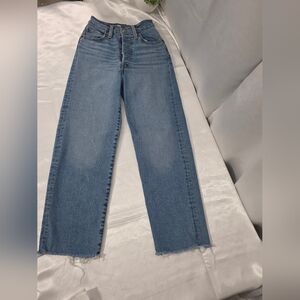 Levi's High Rise Blue Denim Jeans